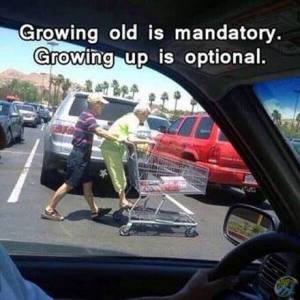 grow old